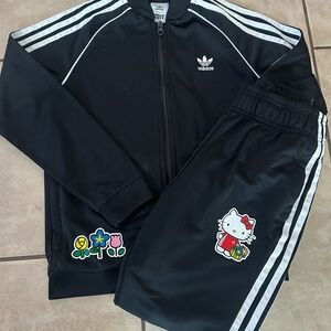 Hello Kitty girls Adidas tracksuit